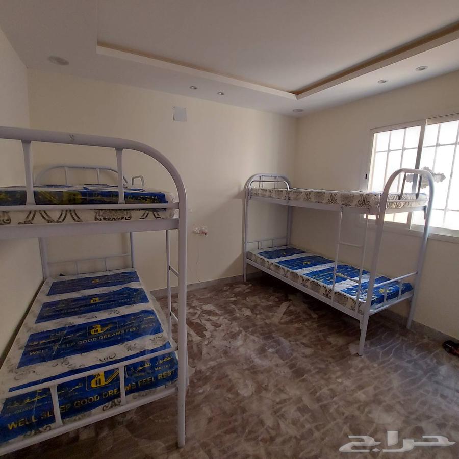 سرير حديد دورين بطانيه مراتب مخده64381588990082111