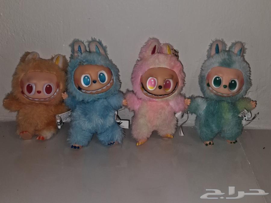 4 دمى لابوبو نظيفة جدا استعمال يوم واحد64378003567745112