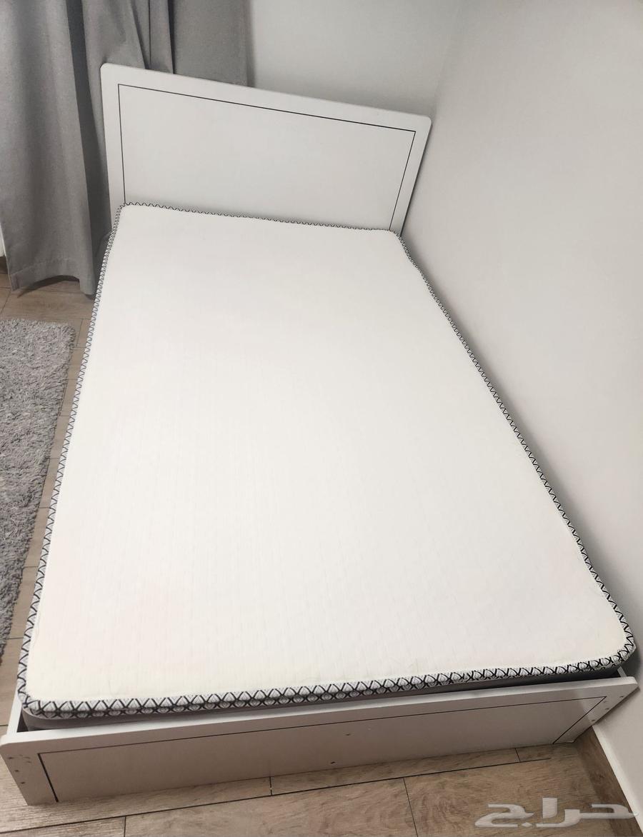 سرير نفر ونص هوم بوكس مع مرتبة شبه جديدة64381920275074110