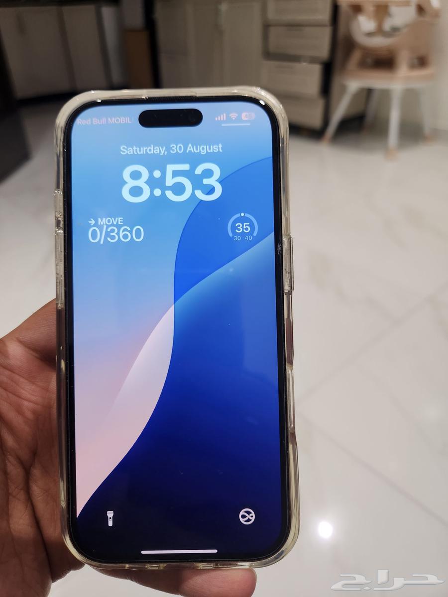 آيفون 16 برو 256 جيجابايت مستخدم لمدة شهر واحد فقط64380737478145110