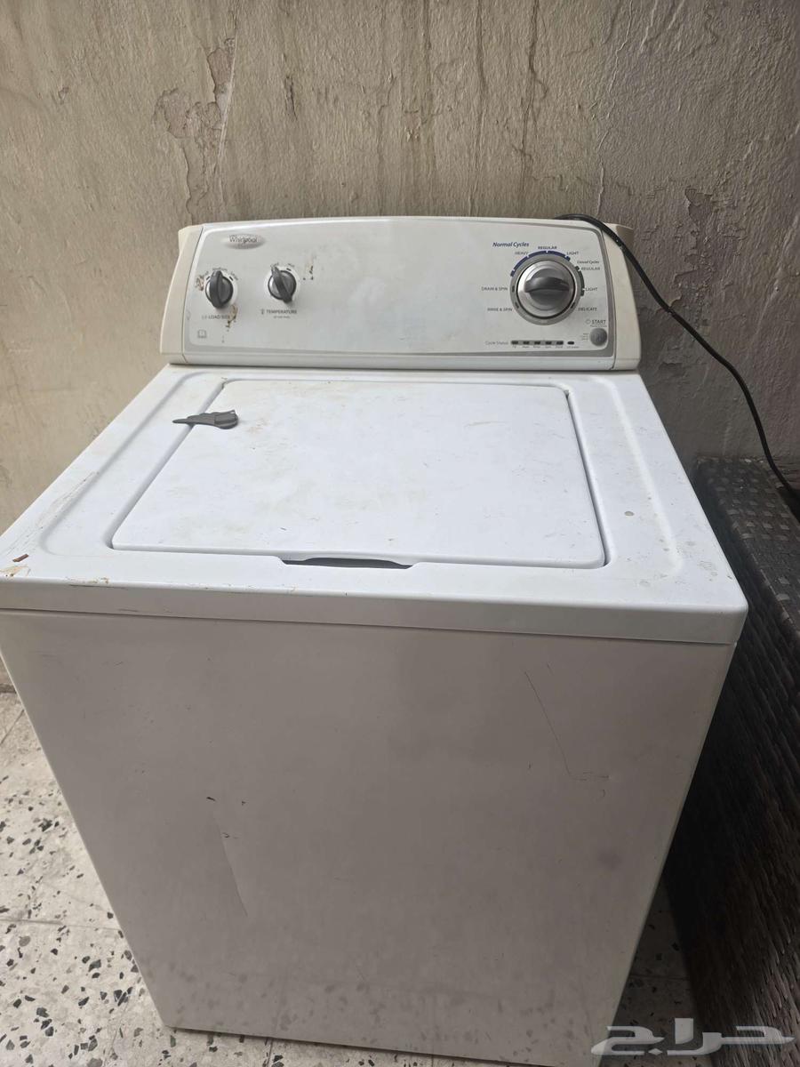 غساله ومجفف ملابس امريكيه للبيع على السوم64378091082115111