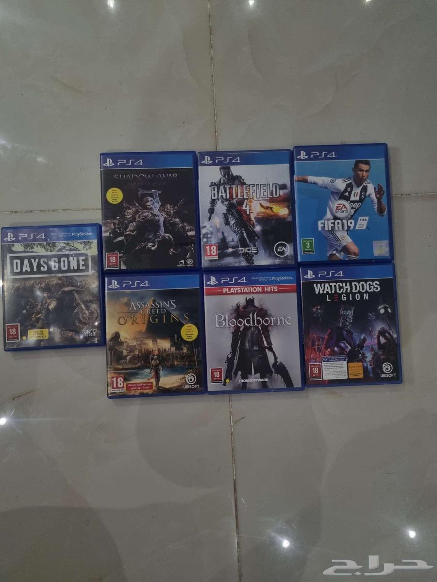 العاب سوني 4 للبيع ب 50 ريال بس64386262713089111