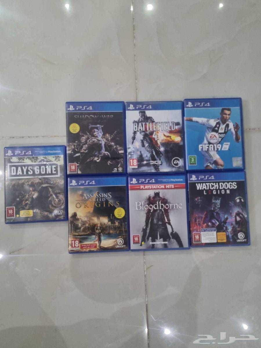 العاب سوني 4 للبيع ب 50 ريال بس64386262713089110