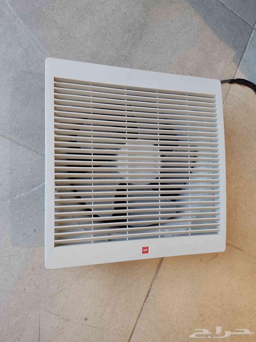 مروحة شفط جدارية شبك KDK 25ALH مقاس 30 30 شبه جديدة64386040422530111