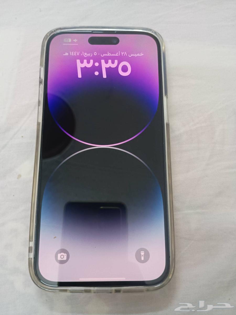 آيفون 14 برو ماكس نظيف 256 قيقا وبطارية 7864389322416131111