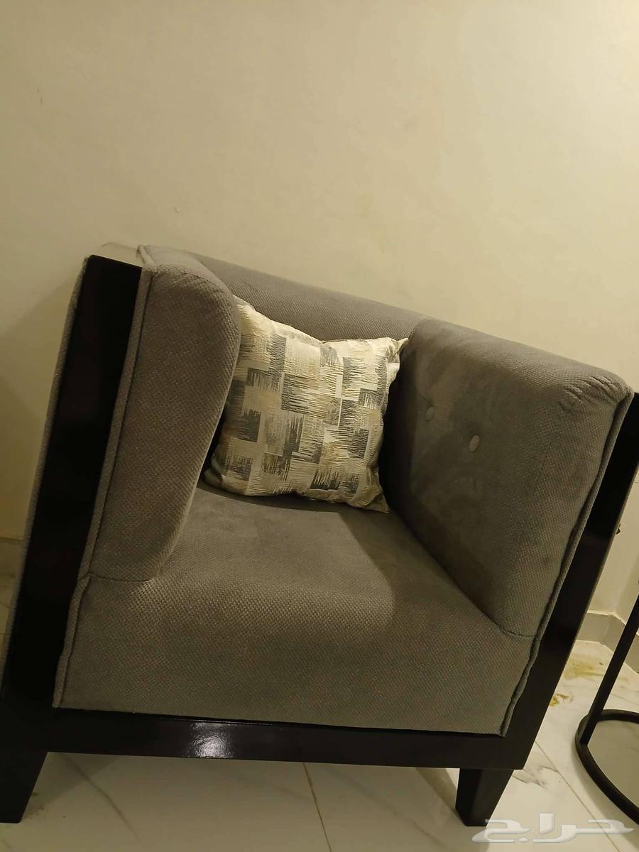 كنب رمادي اربع قطع64388908570625111