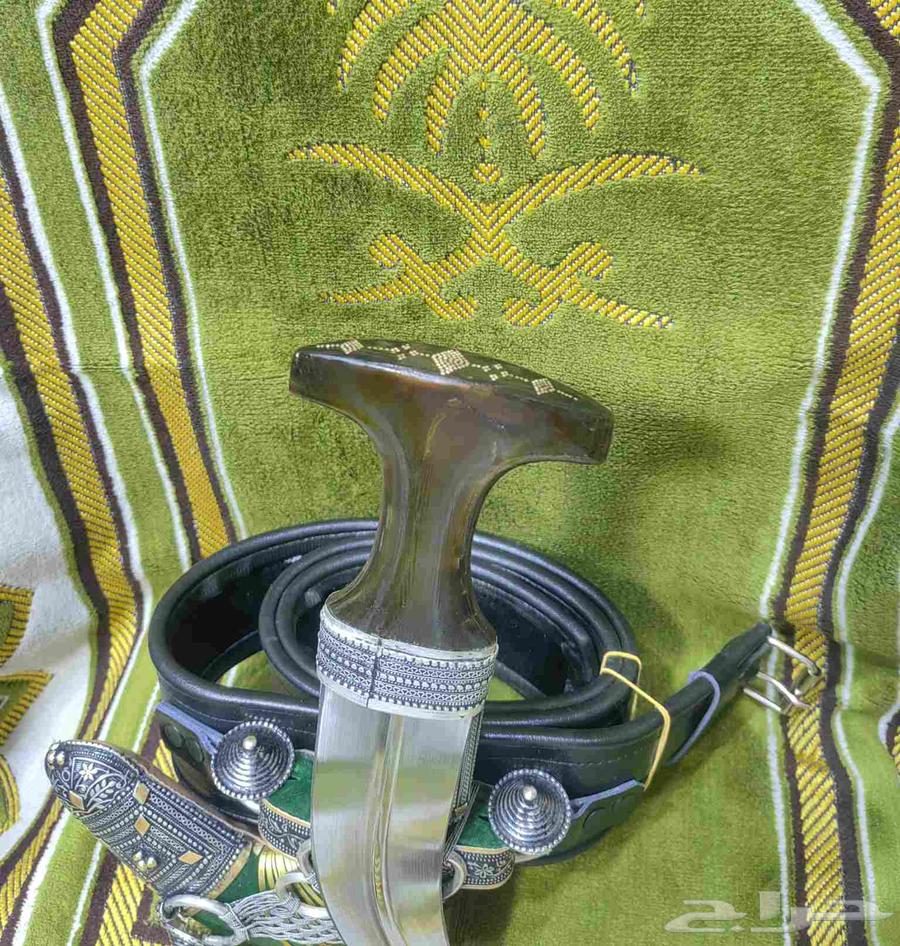 Natural horn dagger mixed casting64389971424897111