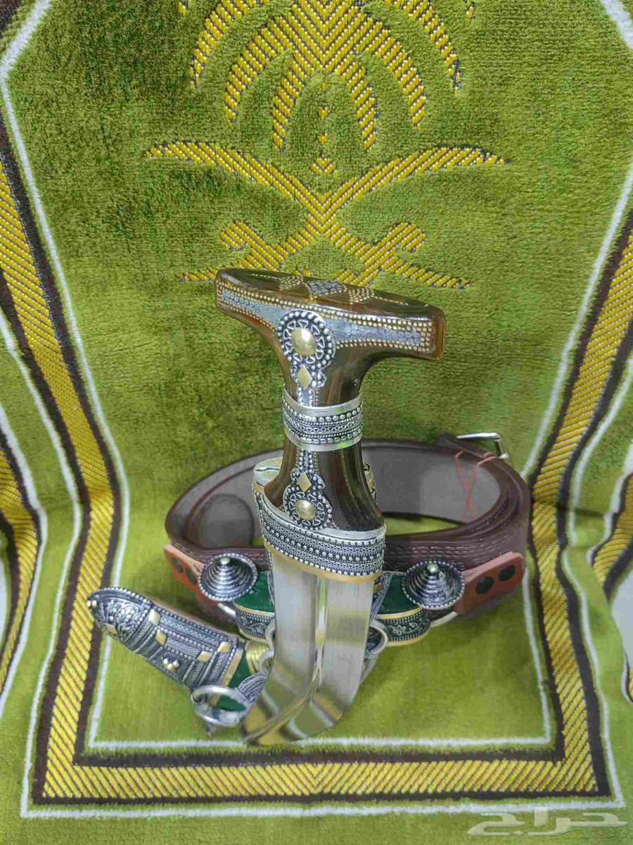 Natural horn dagger mixed casting64389971424897114