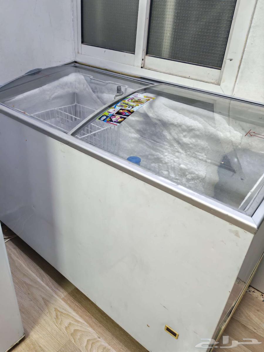 ثلاجه ارضي بابين تليج اي سكريم مستخدم نضيف64389155376002111