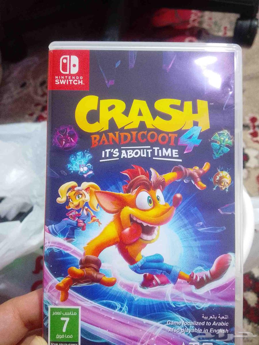 لعبة كراش 4 ننتندو سويتش64377182473090110