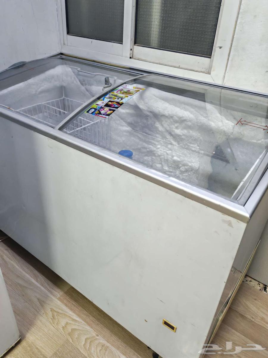 ثلاجه ارضي بابين تليج اي سكريم مستخدم نضيف64389155376002110