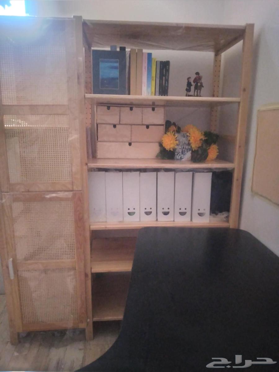 رفوف ايكيا خشب64383857481730111