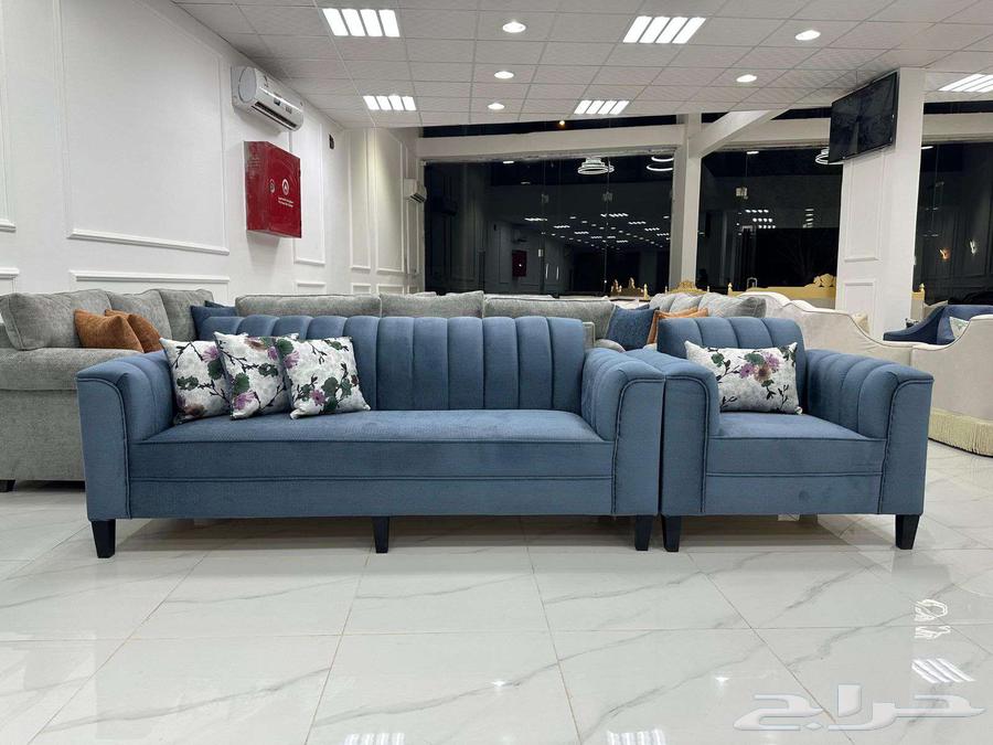 طقم كنب جديد 11 شخص ثلاث قطع ثلاثية وقطعتين مفرد يغطي 4 5متر64383247875586111