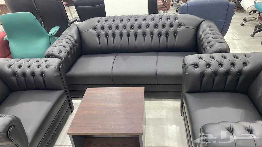 Office set, director's desk, American leather sofa, and administrative desks available in Jeddah64381754248321113