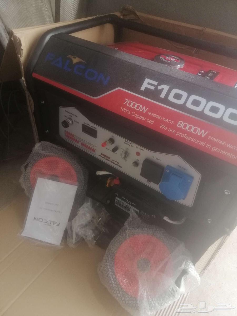 مولد كهرباء 10كيلو فالكن جديد بنزين64383483680642111