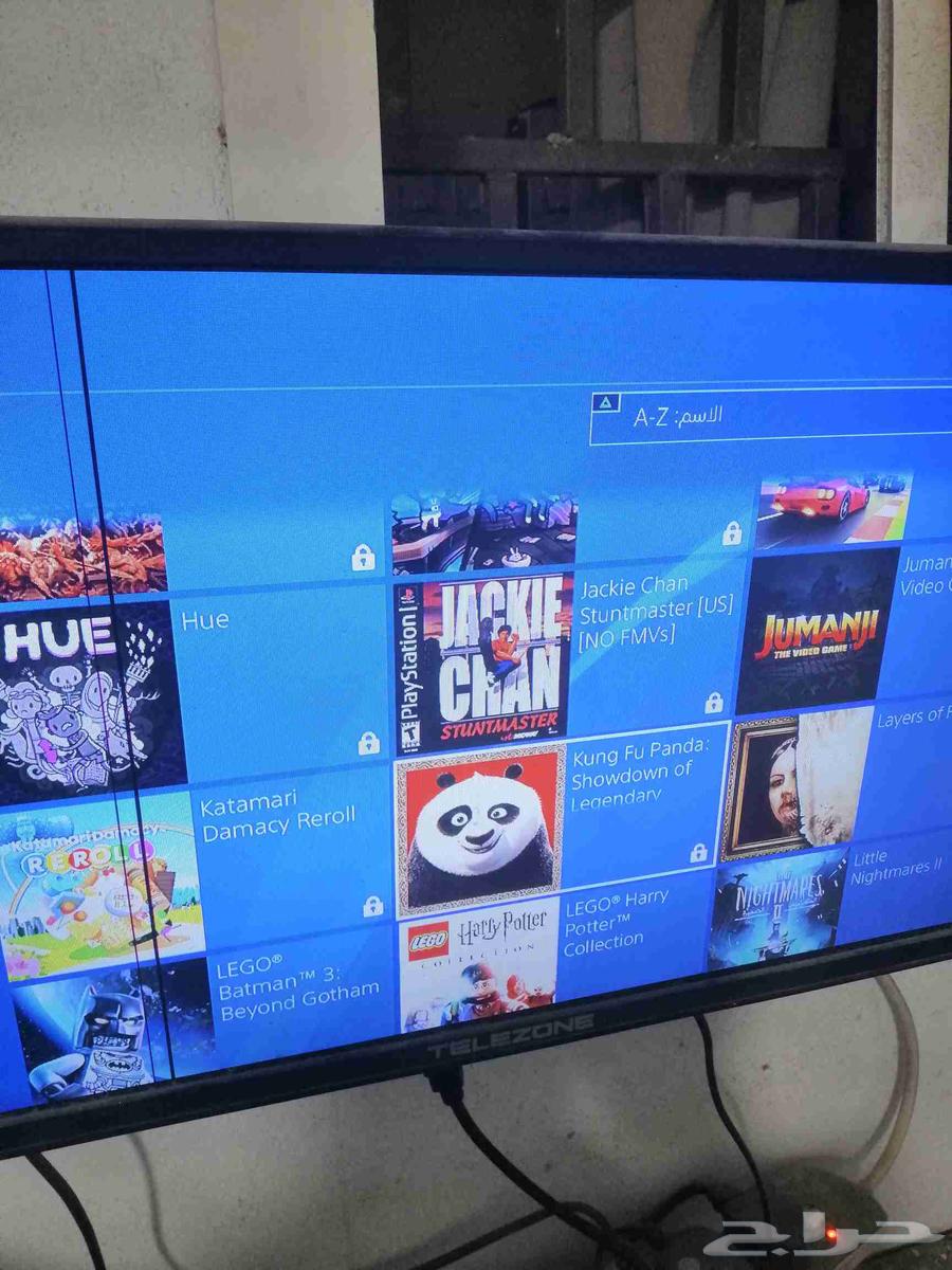 سوني 4 مهكر مع 90 لعبه64388482212738114