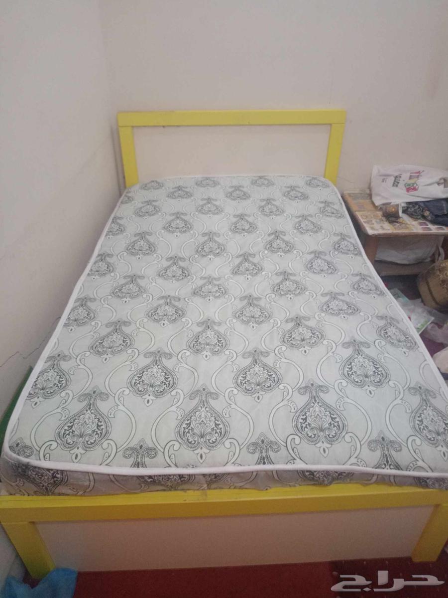 كرسي نوم خشب نفر ونص ومرتبتين زنبركية64379602493185110