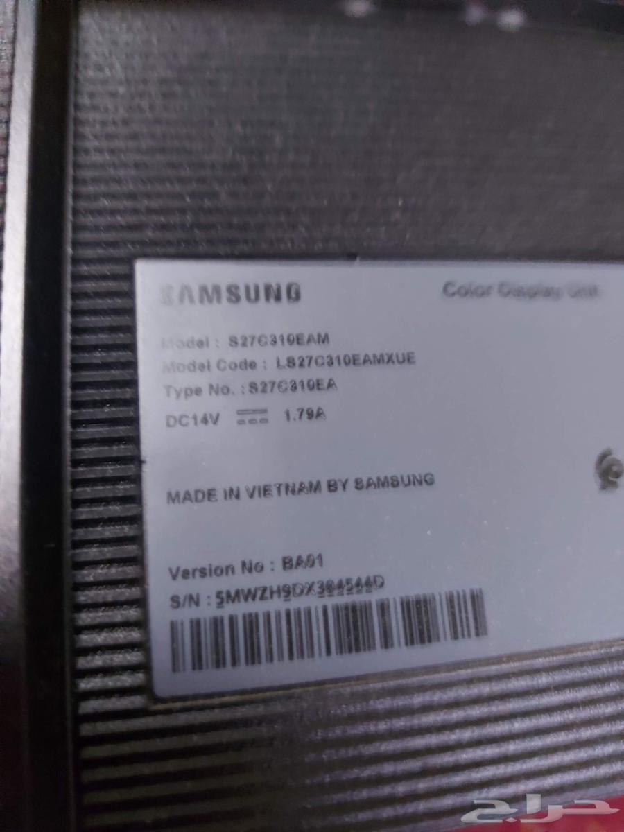 شاشه كمبيوتر سامسونج 27 بوصه صناعه فيتامى64388190217731114