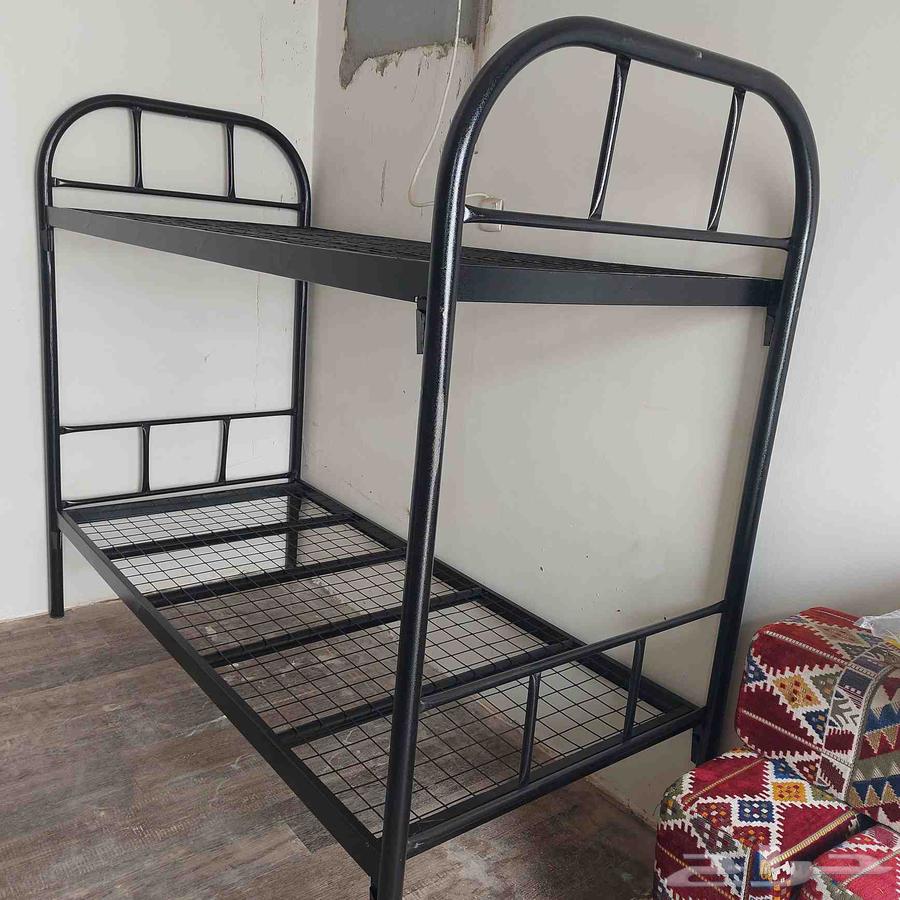 سرير حديد دورين بطانيه مراتب مخده64381588990082114