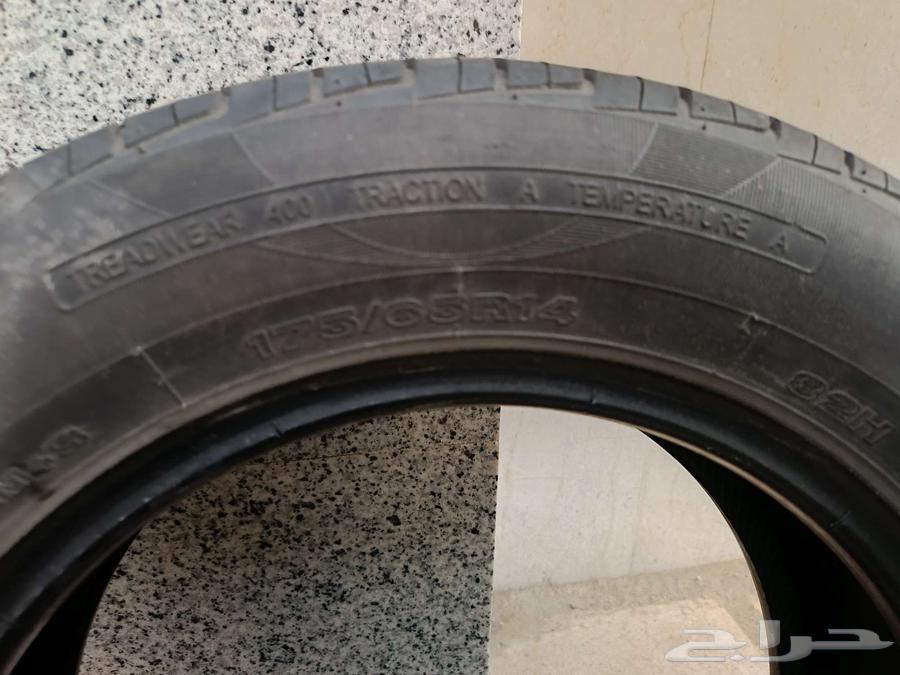 كفرات سياره 2 كفر بحاله جيده مقاس 1464535013529473112