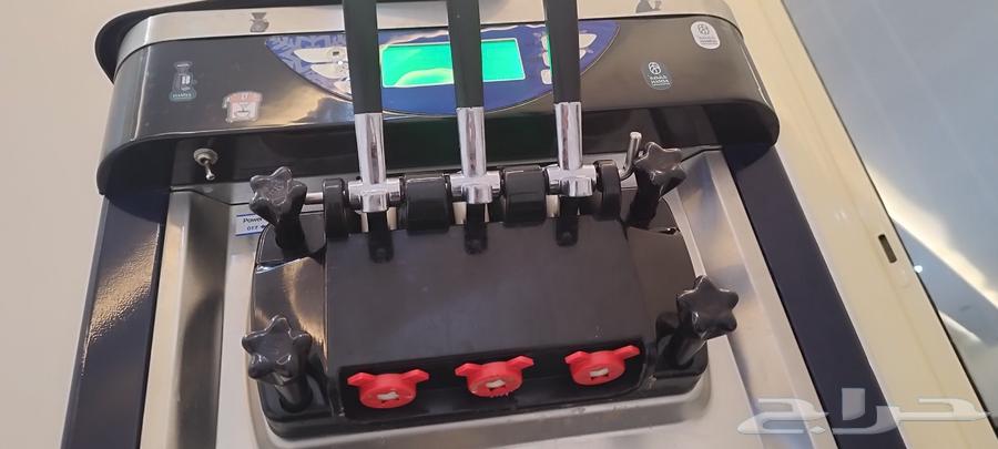 ماكينه ايس كريم ثلاث مقابض نكهتين ونكه مشكل غسيل الذاتي64521653006209113