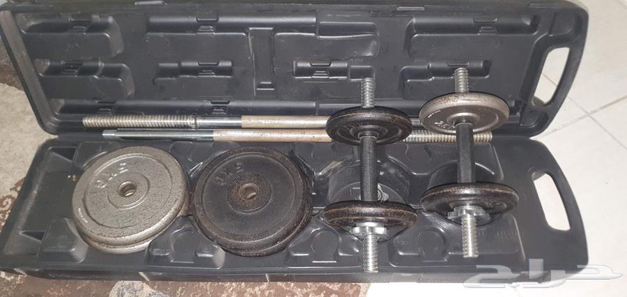 بنش لتمرين الظهر والصدر والرجل وشنطة اوزان كامله64377374626946110