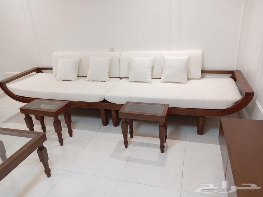 شغل مجلس خشب سوادي بسعر موميز64382500640386113