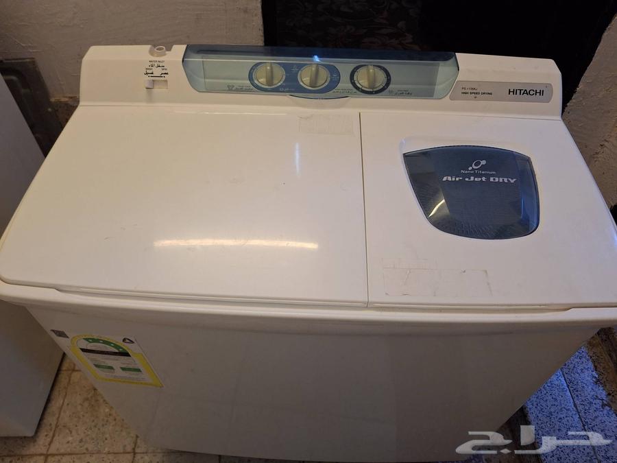 غسالة ملابس غسالة هيتاشي غسالة حوضين64384994254467110