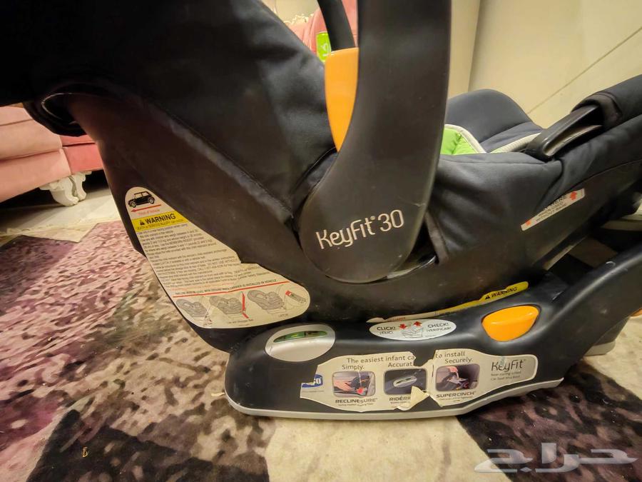 كرسي أطفال Chicco KeyFit 30 استعمال خفيف وبحالة ممتازة64381095655554112