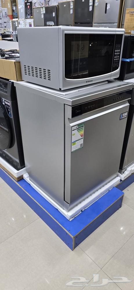 غسالة صحون ميديا 14 مكان تخزين 10 برامج ( واي فاي ) سلفر64386571082242110