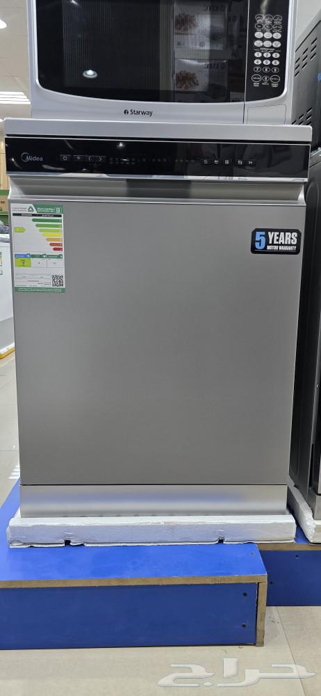 غسالة صحون ميديا 14 مكان تخزين 10 برامج ( واي فاي ) سلفر64386571082242112