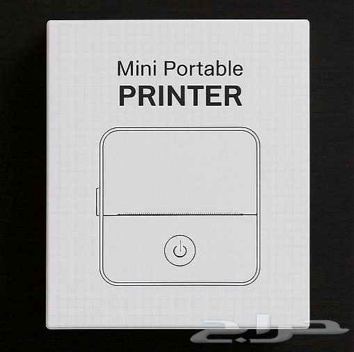 طابعة حرارية محمولة جديدة   64 ريال64391906986114113