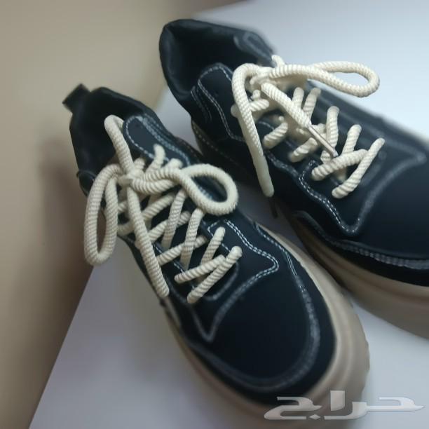 مداس أسود غير مستخدم جلد اصطناعي64377929906690112