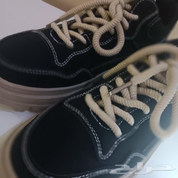 مداس أسود غير مستخدم جلد اصطناعي64377929906690113