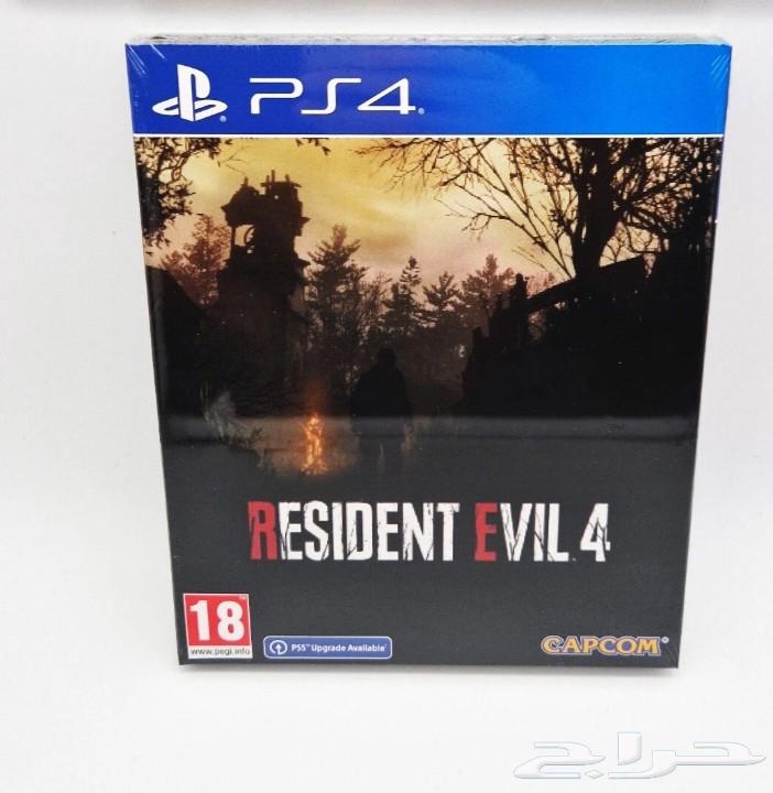 resident evil 4 remake steel book ستيل بوك جديد64387271532033110