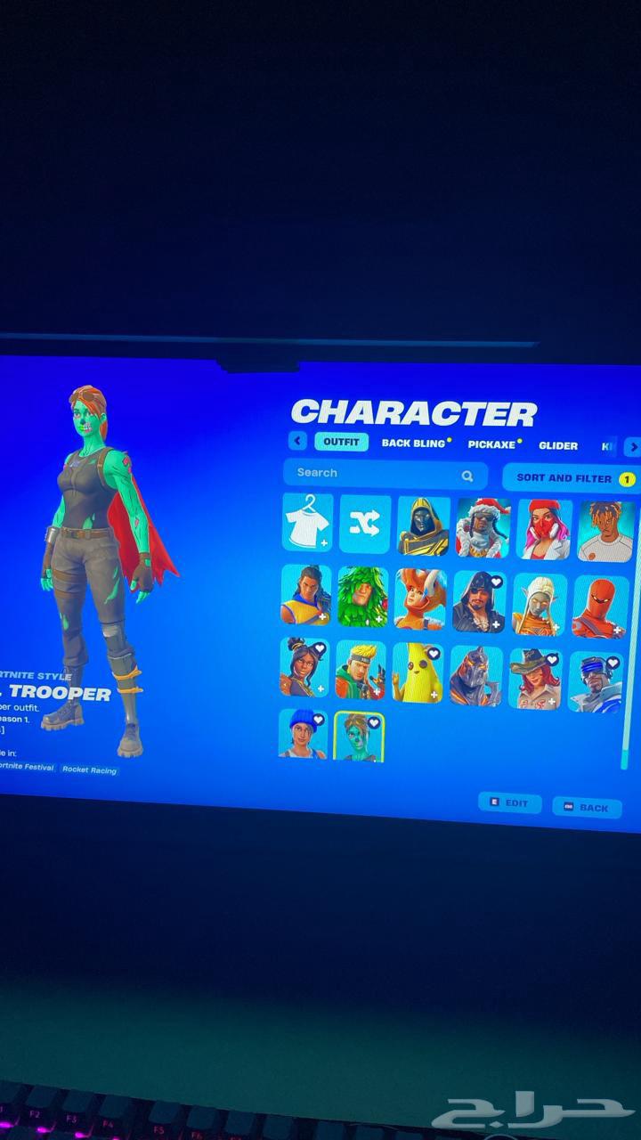 حساب فورت نادر للبيع مستعجل64385789796353110