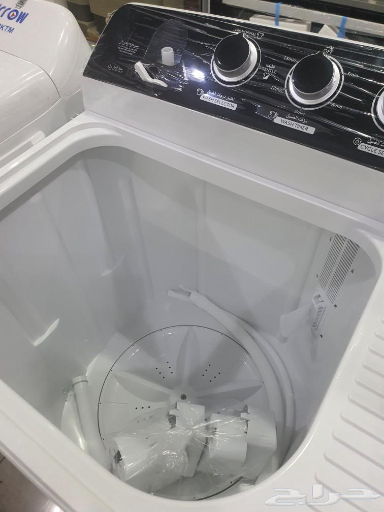 غسالة حوضين 18 كيلو جديدة غساله ملابس64389488332033113