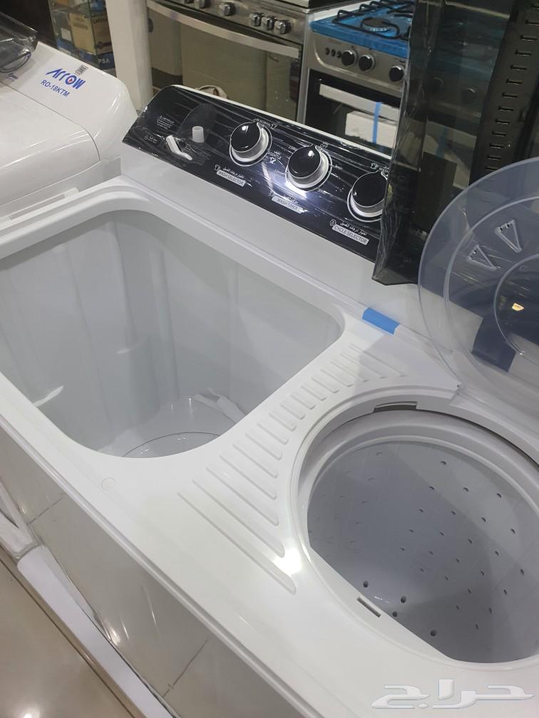 غسالة حوضين 18 كيلو جديدة غساله ملابس64389488332033112