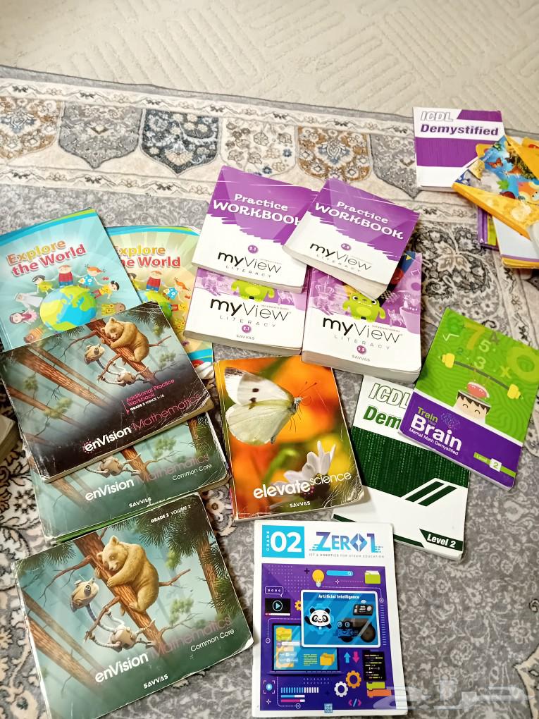 كتب قريد 2 منهج أمريكي مستخدمين لكن نظيف64384259484418110