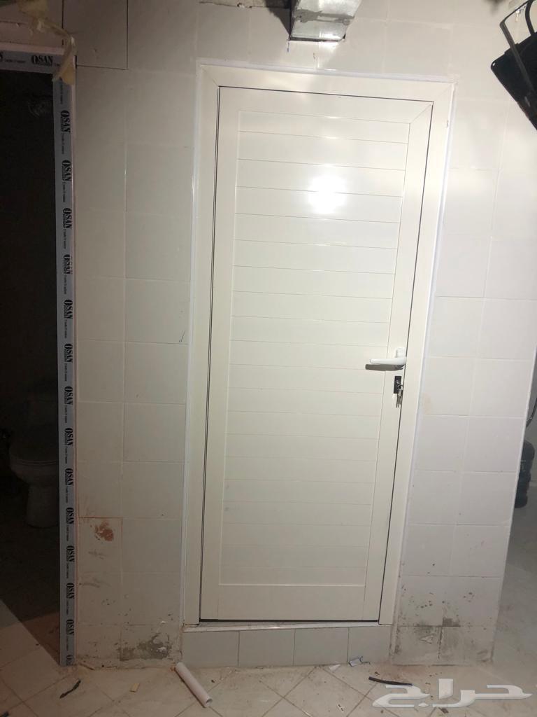 ابواب المنيوم ابوابه المونيوم دبل ضباب حديد بتوع جديد64383483689089110