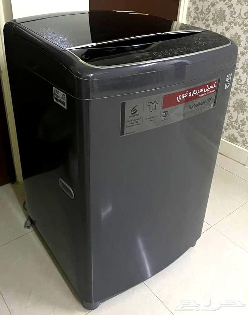 غسالة ملابس اتوماتيك شركة LG ذات تعبئة علوية 16 kg64377404082689112