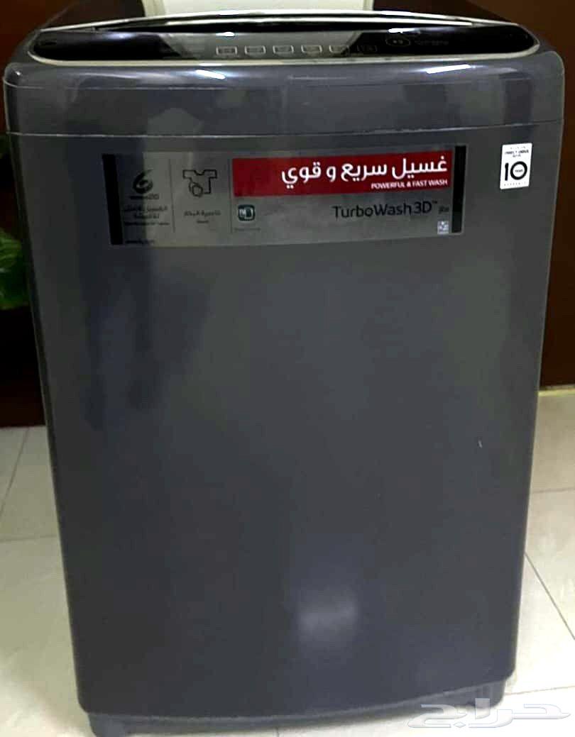 غسالة ملابس اتوماتيك شركة LG ذات تعبئة علوية 16 kg64377404082689111