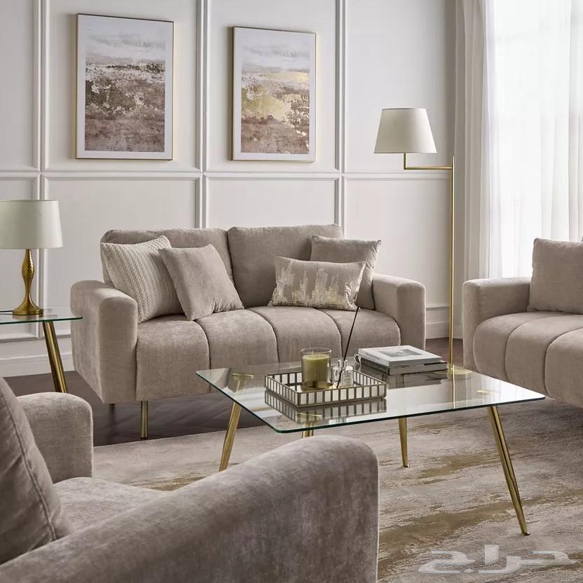 3 كنبات ثنائيه جديده من هوم سنتر64384286442755110