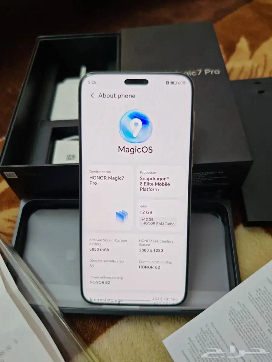 هونر ماجيك 7 برو Honor magic7 pro64379631281282113
