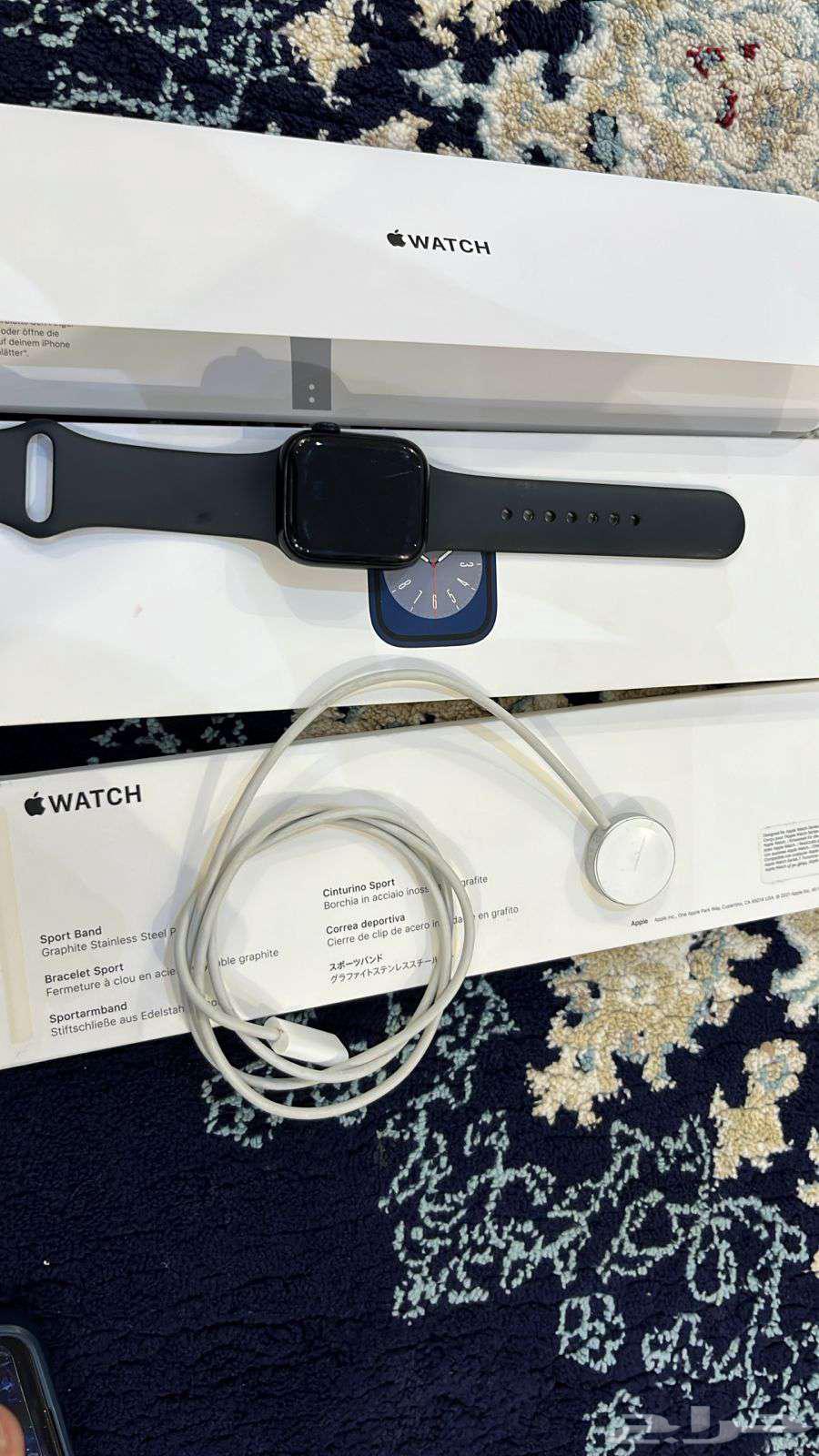 ساعة ابل حجم 41 الاصدار الثامن نسبة البطارية 9064385859533187110