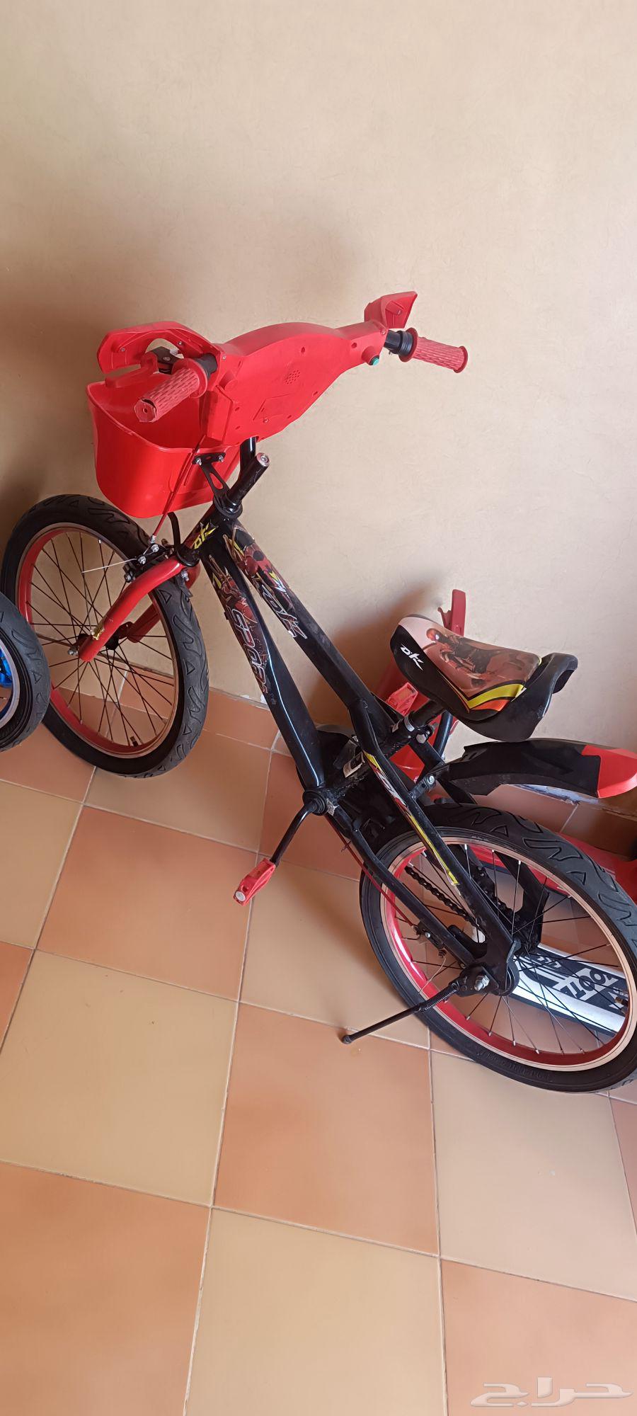 Various sizes of new condition bikes and scooters64382500654337113