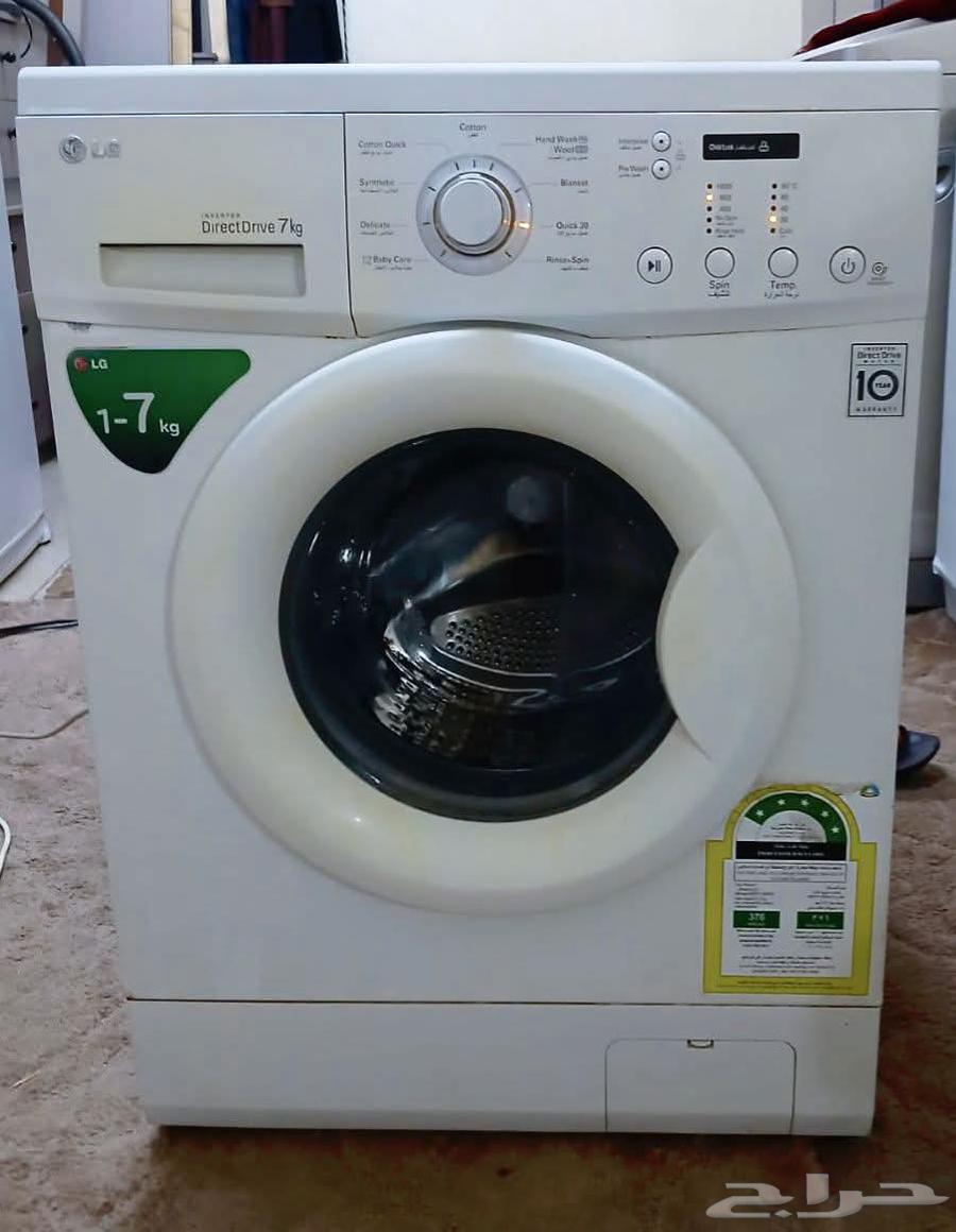 غرفة نوم كامله ومعها المرتبه نضيفه مره.. غساله اتوماتيك LG64380565988739113