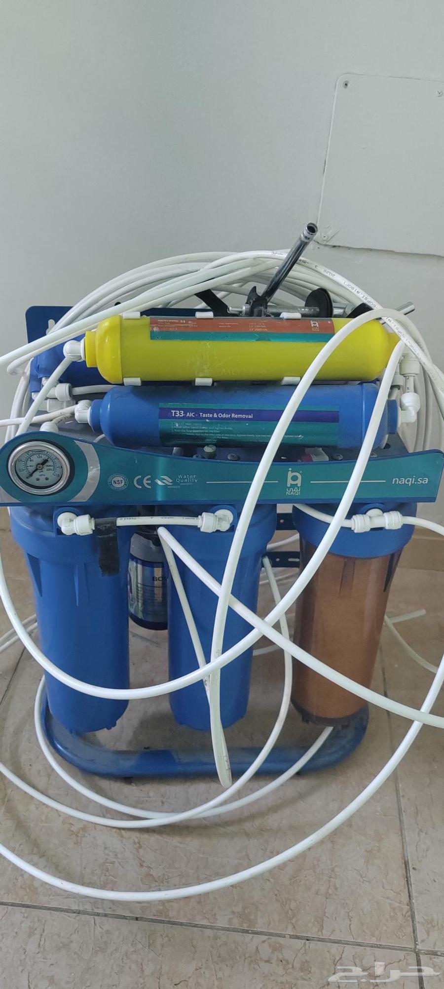 جهاز تحلية شبه جديد من نقي64240548344579110