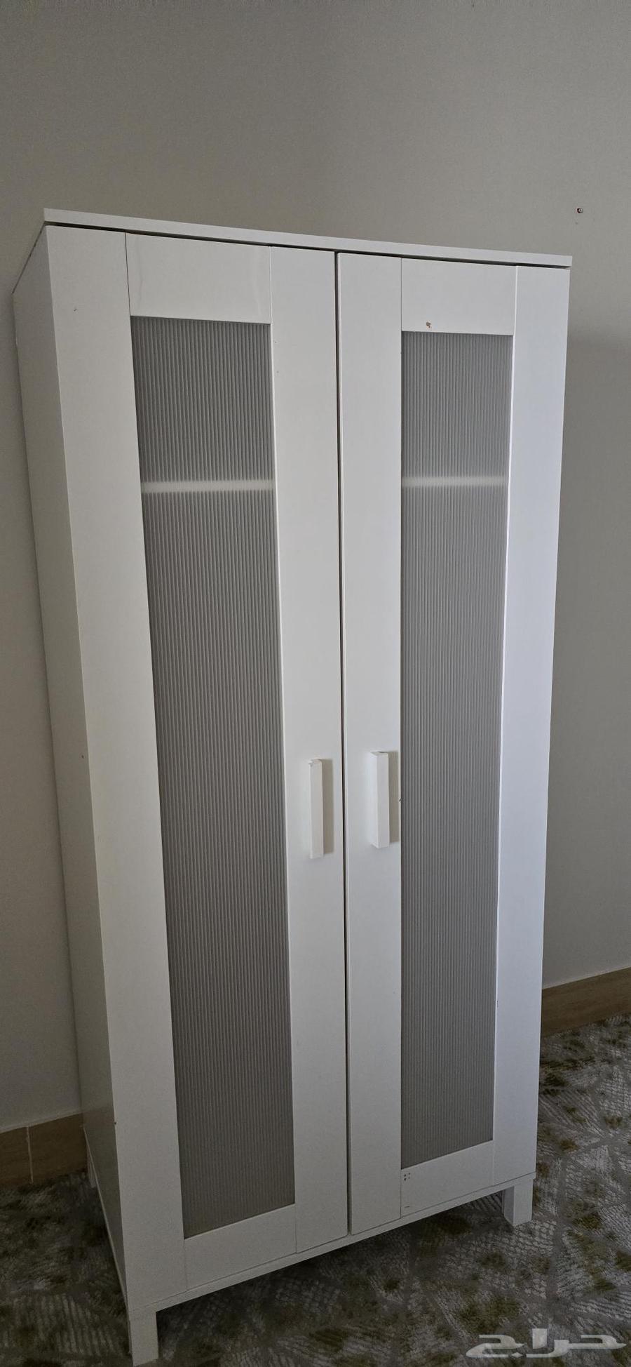 سرير بنات جديد مع خزانة ايكيا 500 ريال64251879251458113