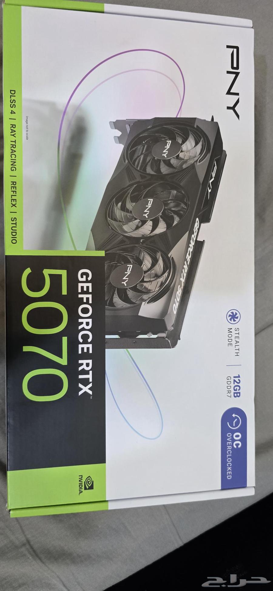 كرت 5070oc جديد ما انفك من الكرتون64378963667969110